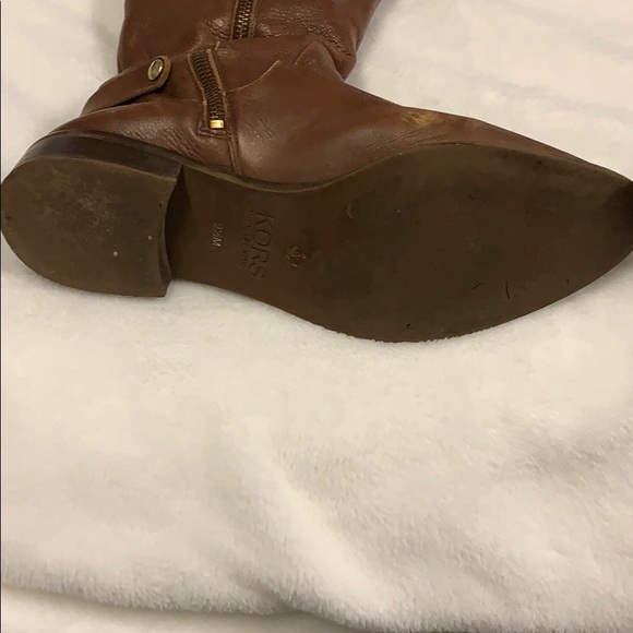 Michael Kors leather tall boots - Picture 3 of 7